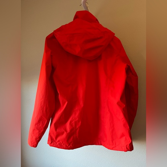 The North Face Women's Vibrant orange/red wind breaker - Picture 10 of 14